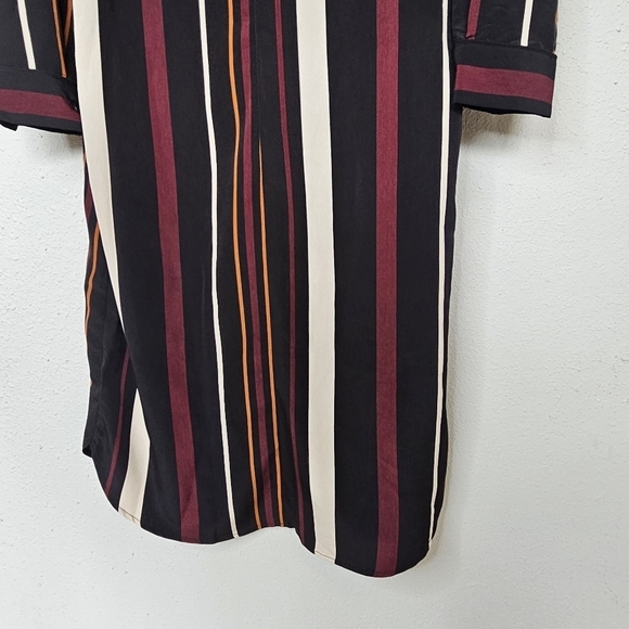 Who What Where Longline Multi Color Shirt Career Dress Size XS - Picture 10 of 12
